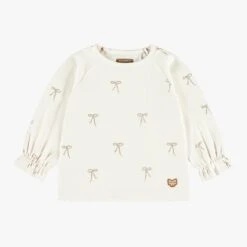 T-shirt Crème à Motifs, Bébé