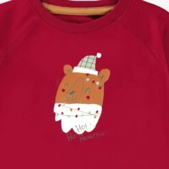 T-shirt Rouge Avec Illustration Des Fêtes, Enfant 8 T-shirt Rouge Avec Illustration Des Fêtes, Enfant -Souris Mini Boutique Zoom T shirt rouge avec illustration des Fetes enfant jpeg