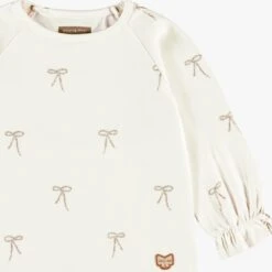 T-shirt Crème à Motifs, Bébé -Souris Mini Boutique Zoom t shirt creme motifs bebe jpeg