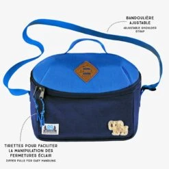 Sac à Lunch Bleu, Enfant -Souris Mini Boutique bleu bilingue 1 e0d1e016 e351 4868 a3d8 c9186b68e4fb